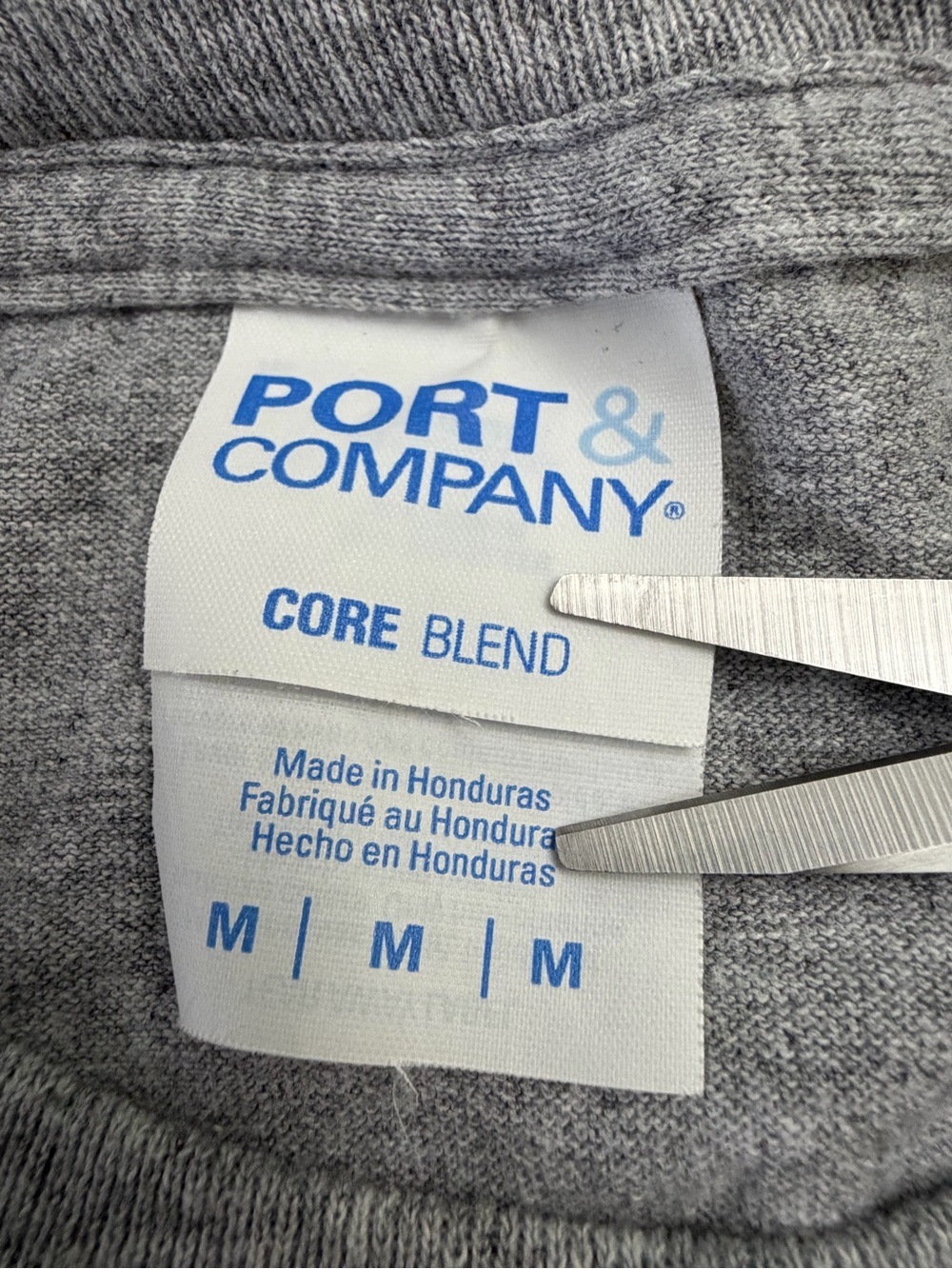 Port and Company Gray Chuckwagon Deli Express Graphic Tee - Picture 3 of 7